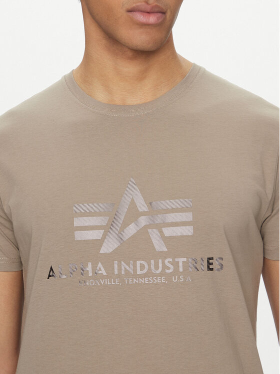 Alpha Industries Alpha Industries Футболка Basic 100501 Бежевий Regular Fit