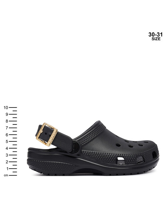 Crocs Nazouváky Crocs Classic Metallic Buckle Clog K 214228 Černá