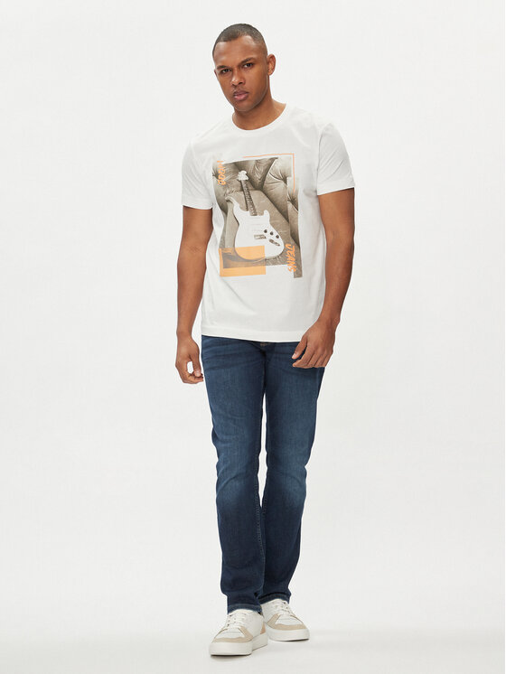 JOOP! Jeans JOOP! Jeans Majica 50Darvin 30042426 Bež Modern Fit