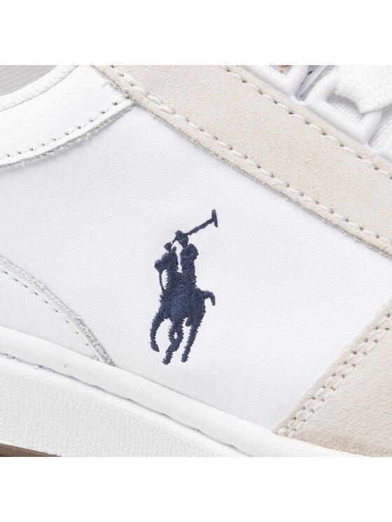 Polo Ralph Lauren Sneakersy Polo Ralph Lauren Polo Crt Pp 809834463002 Bílá