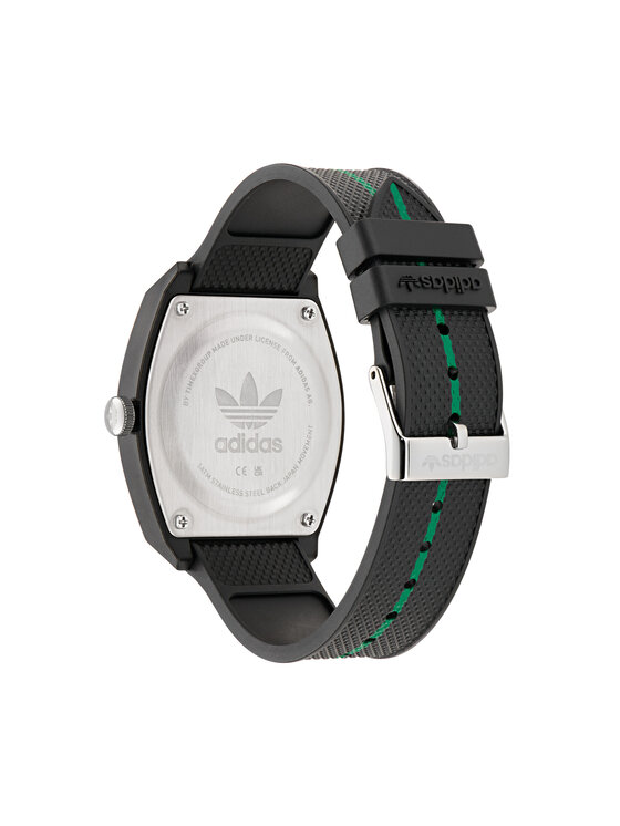 adidas Годинник adidas Project Two AOST25040 Чорний