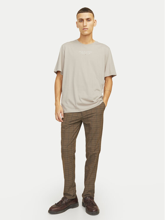 Jack & Jones Jack & Jones Camiseta Archie 12217167 Beis Regular Fit
