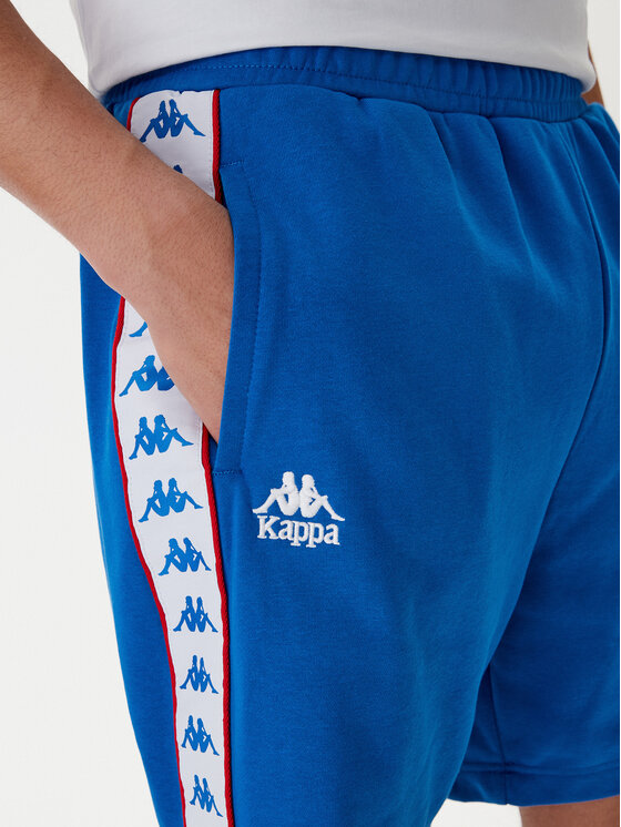 Kappa Kappa Pantaloncini sportivi Banda Oviedo 351S77W Blu Comfort Fit
