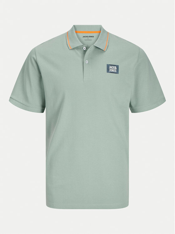 Jack & Jones Jack & Jones Поло Hudson 12269238 Зелений Regular Fit