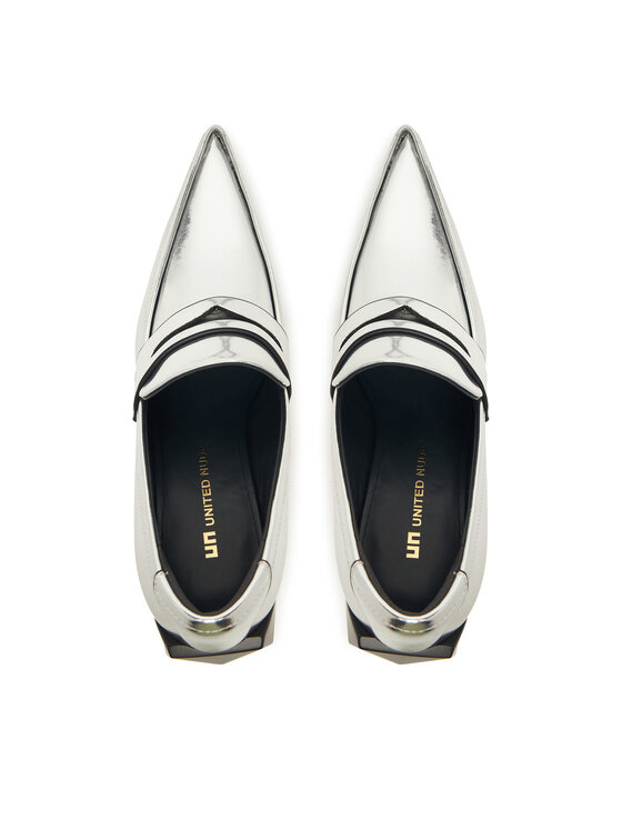 United Nude Туфлі United Nude Gem Loafer Hi 1095514116 Срібний