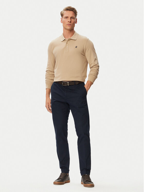 Beverly Hills Polo Club Beverly Hills Polo Club Polo P-SS26M-P424125 Beis Regular Fit