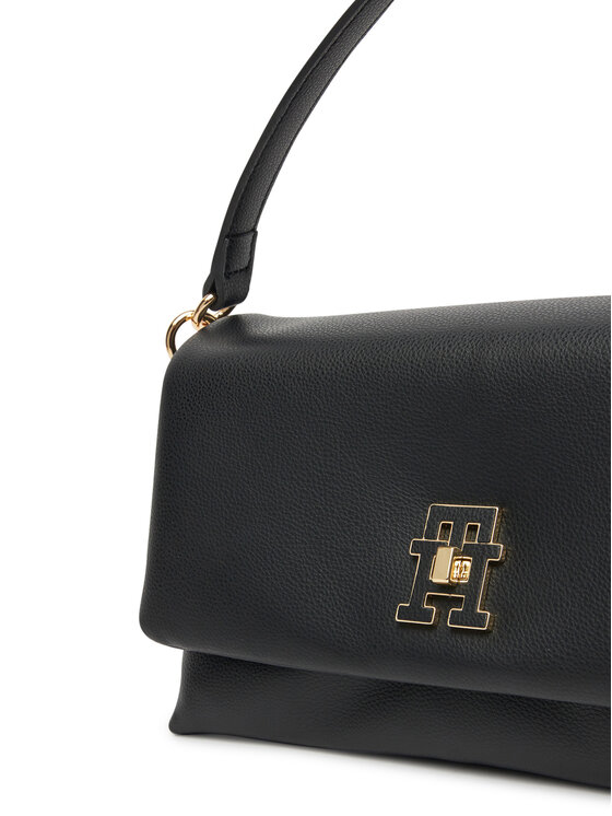 Tommy Hilfiger Дамска чанта Tommy Hilfiger Th Modern Conv Crossover AW0AW17465 Черен