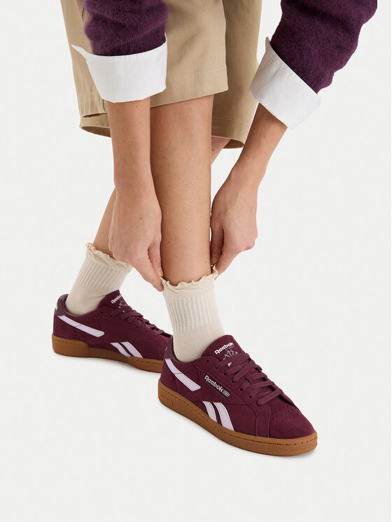 Reebok Zapatillas Reebok EO-CLUB C GROUNDS UK 100229523 Guinda/burdeos