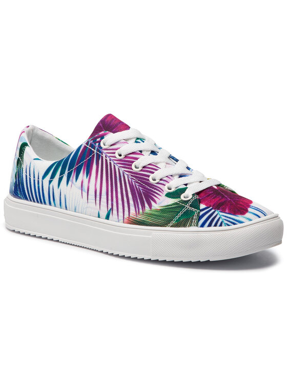 Desigual Tenisice Desigual Canvas Vulcanized Sneker Bio 19SUKW08 Bijela