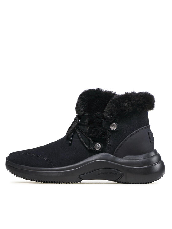 Skechers Bokacsizma Skechers On-The-Go Midtown 144271/BBK Fekete