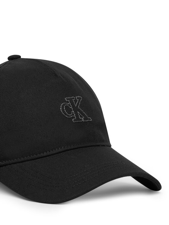 Calvin Klein Šilterica Calvin Klein Monogram Deboss Canvas Baseball LV04G5027G Crna