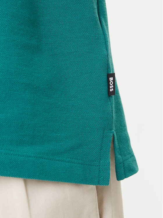 BOSS BOSS Polo Pallas 50468362 Verde Regular Fit