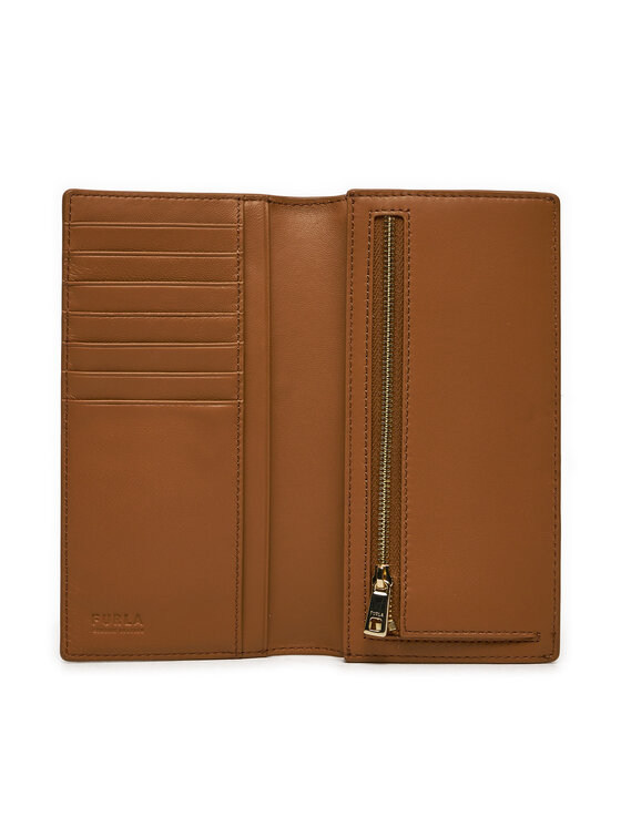 Furla Portfel Furla Flow Continental Bifold WP00402-BX2045-RY000 Brązowy