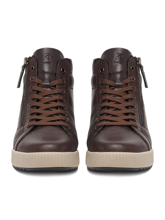 Rieker Sneakersy Rieker CEO-W0164-25 Brązowy ciemny