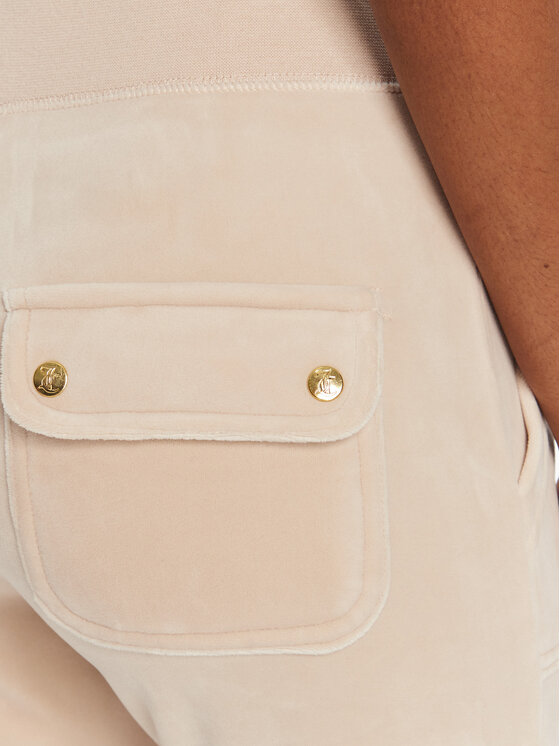 Juicy Couture Juicy Couture Pantaloni da tuta Del Ray JCAP180G Beige Regular Fit