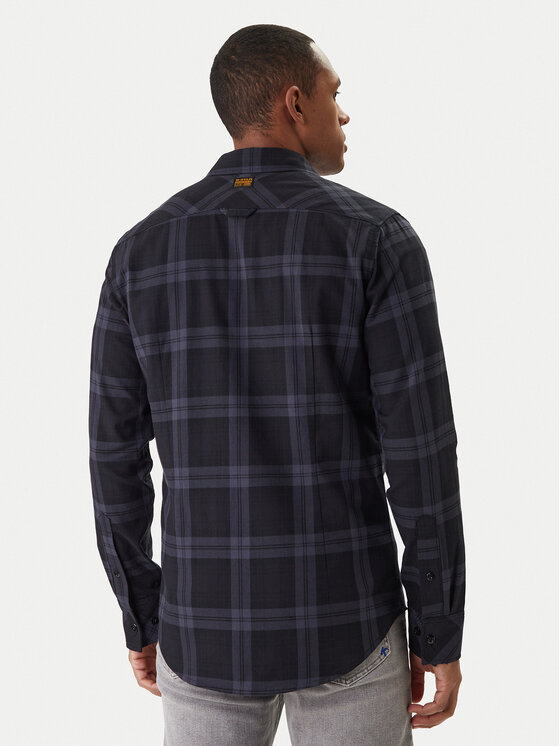 G-STAR G-Star Raw Сорочка Bristum 2.0 D23553-D748 Cиній Slim Fit
