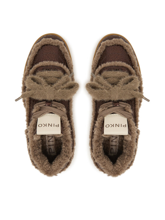 PINKO Sneakersy PINKO Gea 02 SS0179P156 Brązowy