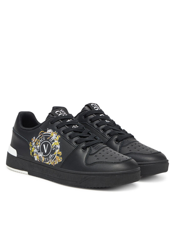 Versace Jeans Couture Снікерcи Versace Jeans Couture 78YA3SJ1 Чорний