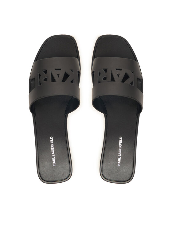 KARL LAGERFELD Шльопанці KARL LAGERFELD Skoot III KL80405C Чорний