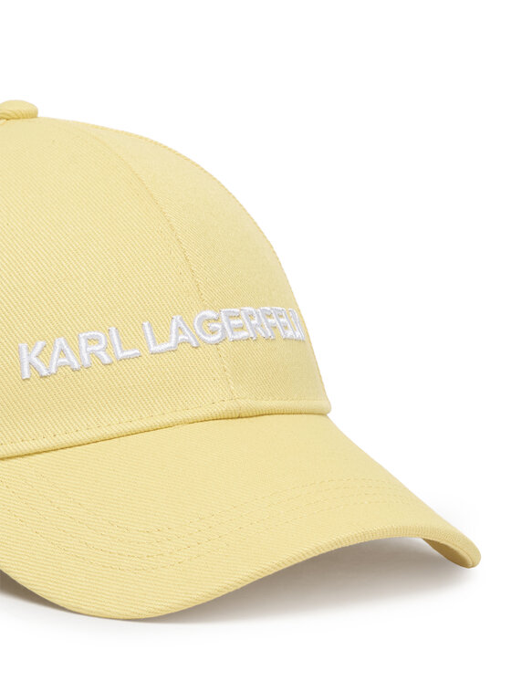 KARL LAGERFELD Czapka z daszkiem KARL LAGERFELD A1W33071 Beżowy jasny