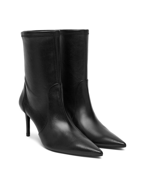 Stuart Weitzman Ботильйони Stuart Weitzman Stuart Power 75 SJ974 Чорний