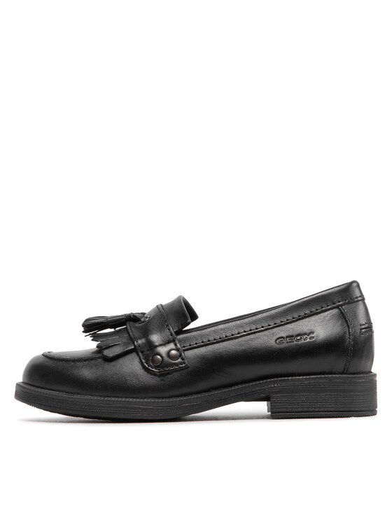Geox Półbuty Geox J Agata A J4449A 00043 C9999 M Czarny
