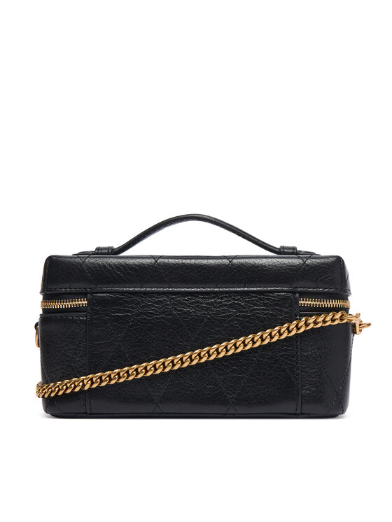 Tory Burch Τσάντα Tory Burch Charlie Quilted East-West 186036 Μαύρο