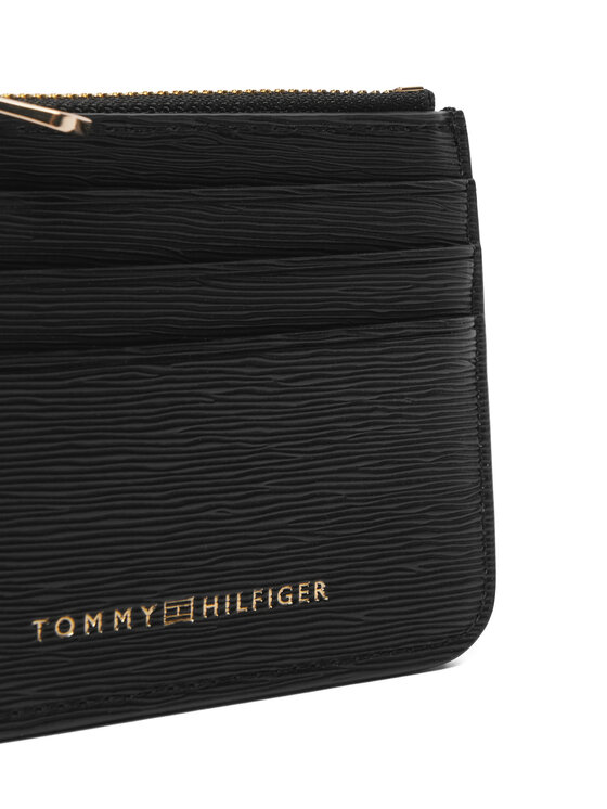 Tommy Hilfiger Etui na karty kredytowe Tommy Hilfiger Th Modern Cc Holder AW0AW18486 Czarny