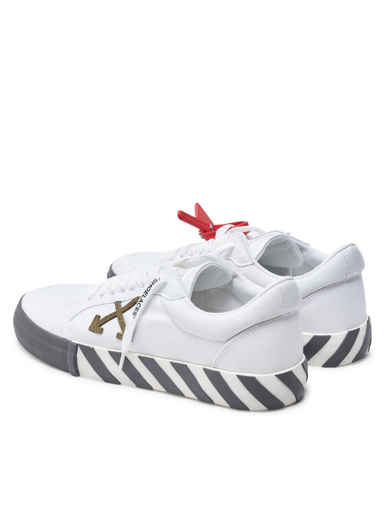 Off-White Πάνινα παπούτσια Off-White OMIA085S23FAB0020107 Λευκό