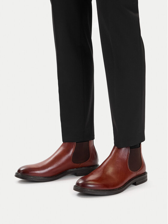 Lasocki Členková obuv s elastickým prvkom Lasocki CEO-TARVISIO-22 MI25 Hnedá