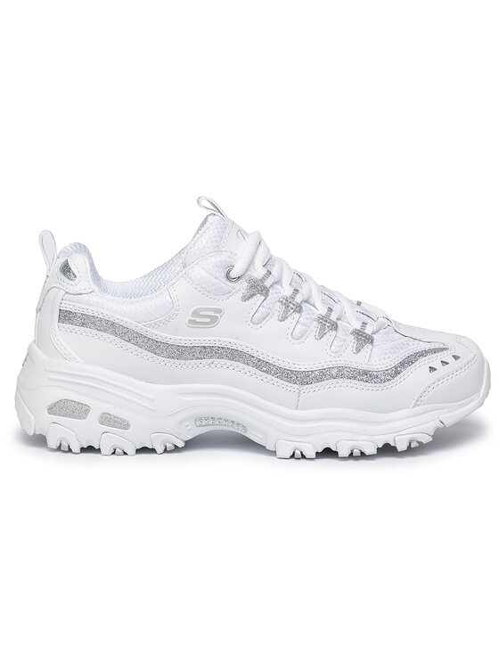Skechers Сникърси Skechers D'lites Now&Then 11923/WSL Бял
