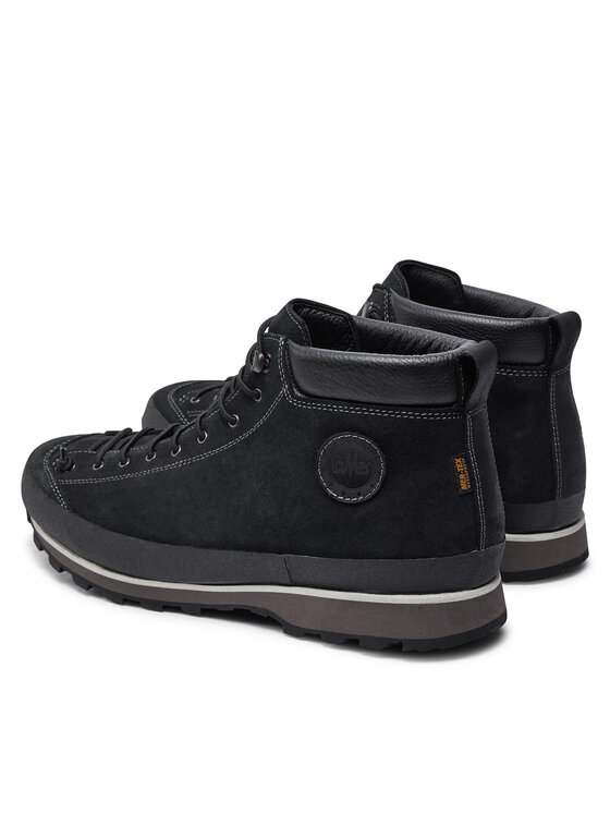 Lomer Trekingová obuv Lomer Bio Naturale Mid Mtx Suede 50085/A Čierna