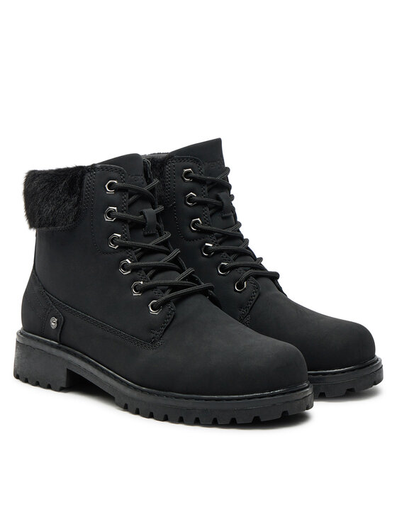 Wrangler Черевики туристичні Wrangler Fur Women High 20243069 Чорний
