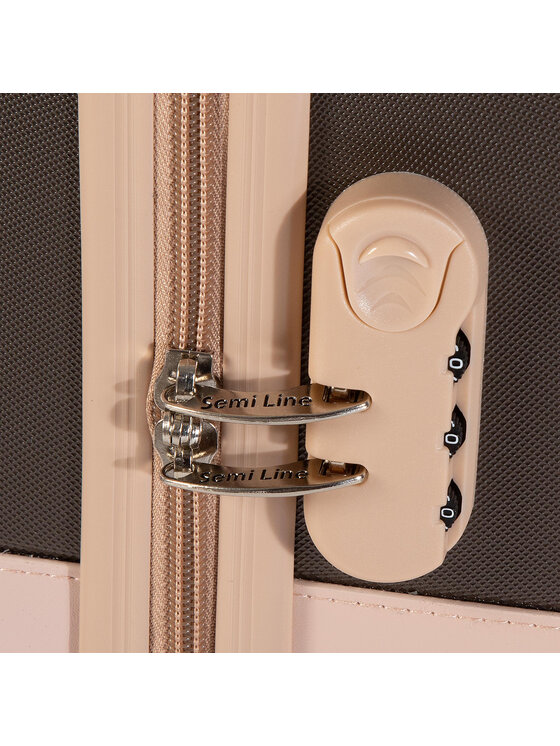 Semi Line Liels koferis Semi Line T5508-4 Brūns