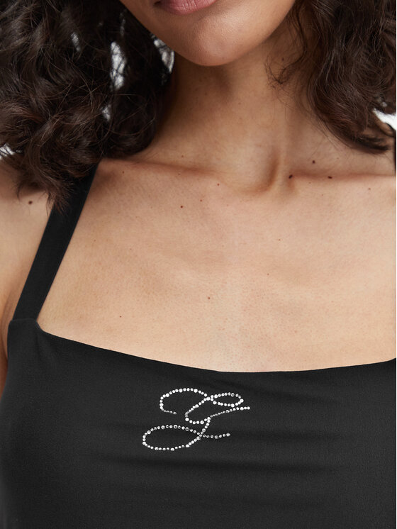 Guess Guess Top W6YP44 K4523 Negro Slim Fit