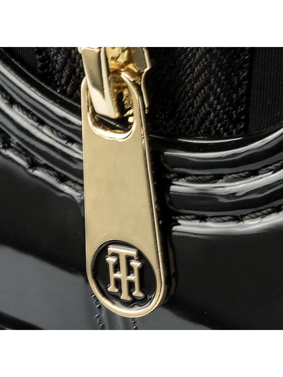 Tommy Hilfiger Γαλότσες Tommy Hilfiger Odette 12R1 FW0FW01935 Μαύρο
