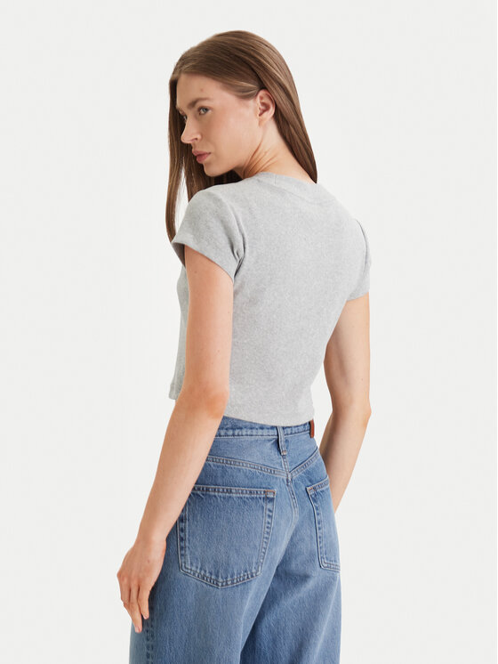 Calvin Klein Jeans Calvin Klein Jeans Camiseta LV047AB802 Gris Regular Fit