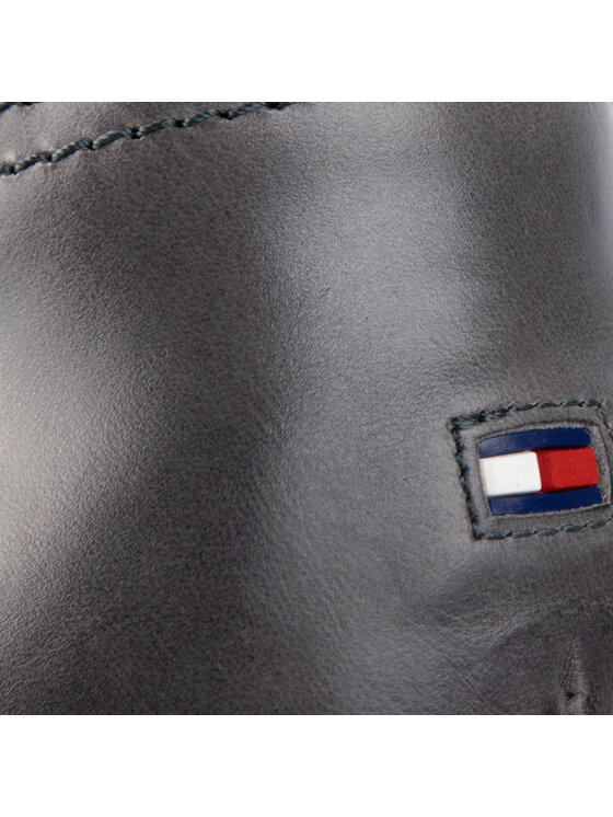 Tommy Hilfiger Gležnjarji Tommy Hilfiger Active Leather Boot FM0FM02427 Siva