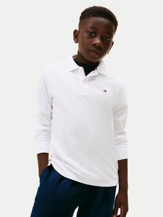 Tommy Hilfiger Tommy Hilfiger Polo KB0KB09664 Blanco Regular Fit