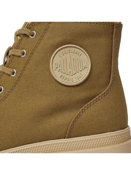 Palladium Bakancs Palladium Pallabase Twill 96907-204-M Barna