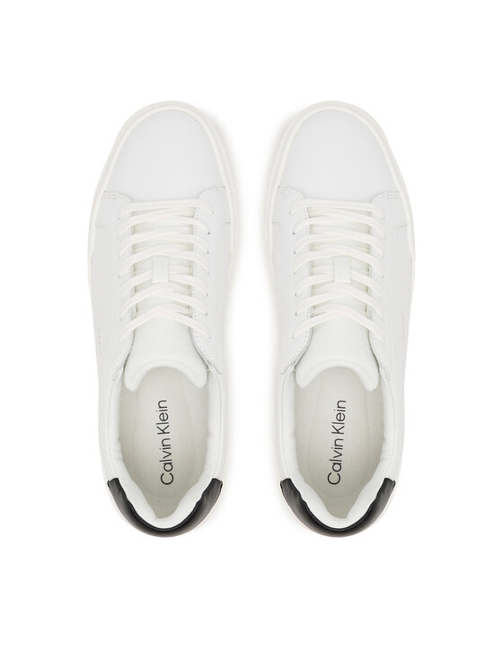 Calvin Klein Sneakers Calvin Klein Chunky Cupsole Laceup Lth YM0YM01344 Alb