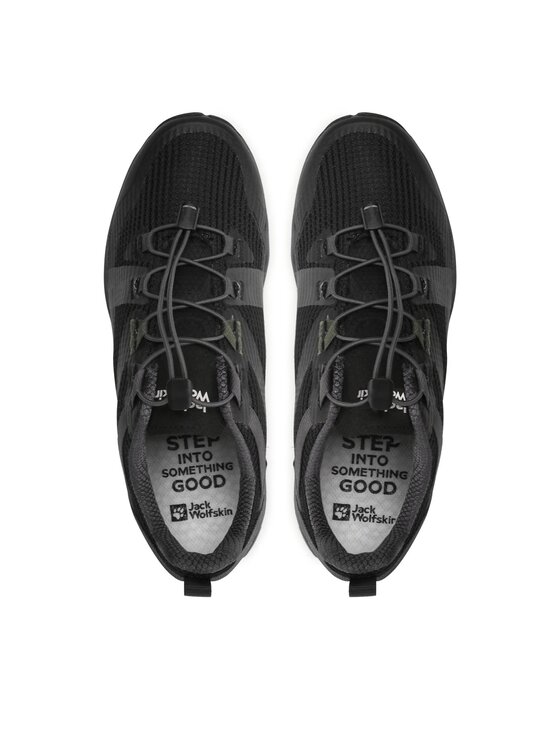 Jack Wolfskin Snīkeri Jack Wolfskin Spirit Low M 4056611 Melns