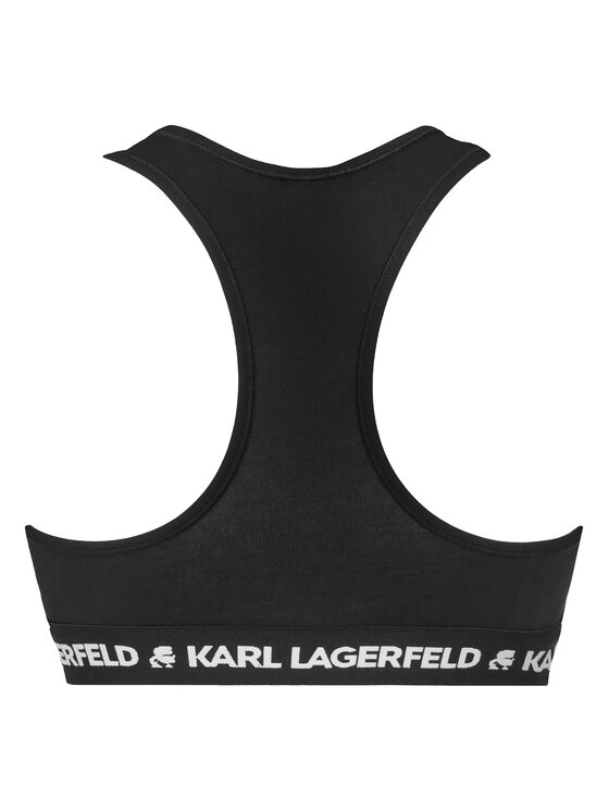 KARL LAGERFELD KARL LAGERFELD Top de sujetador A1W47007 Negro