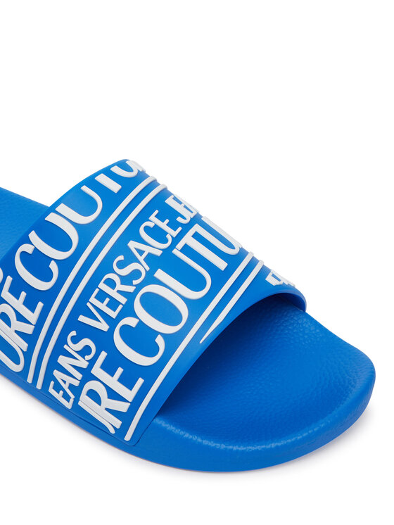 Versace Jeans Couture Шльопанці Versace Jeans Couture 80YA3SQ1 71352 214 Cиній