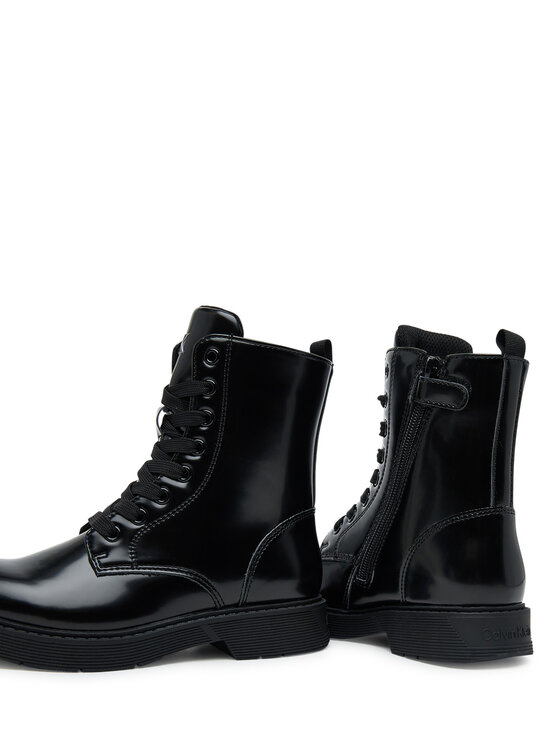 Calvin Klein Turistická obuv Calvin Klein V3X5-83185-1453 S Černá