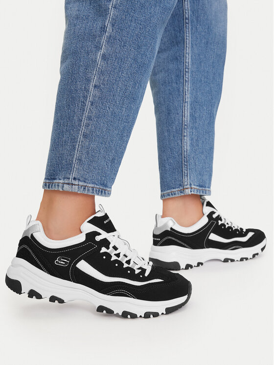 Skechers Sneakersy Skechers I-Conik 88888250/BKW Czarny