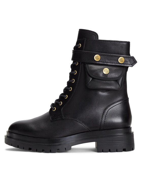 LAUREN RALPH LAUREN Outdoorová obuv Lauren Ralph Lauren 802916475001 Čierna