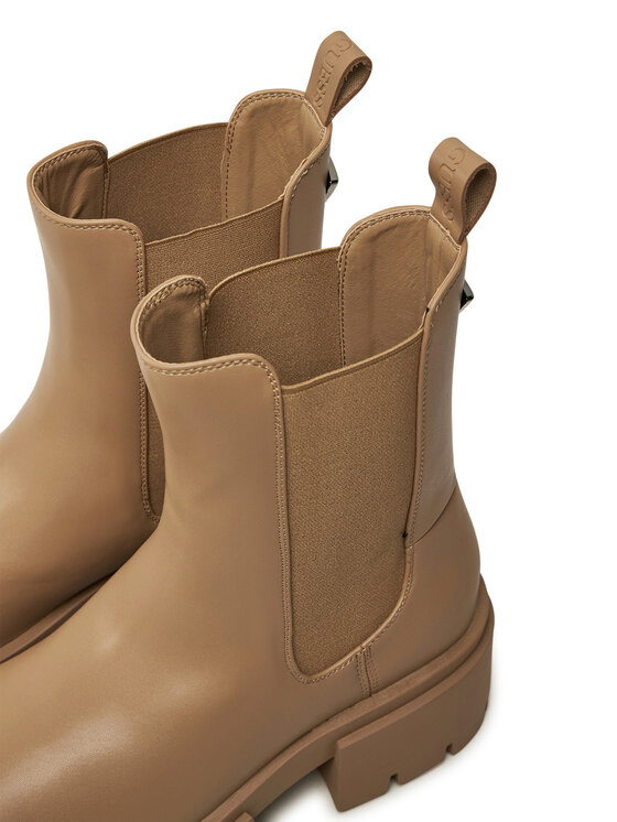 Guess Členková obuv s elastickým prvkom Guess Charlotte FLFCHT ELE10 Béžová