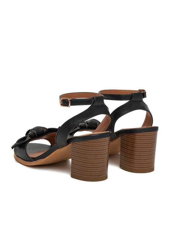 Clara Barson Босоніжки Clara Barson WS24053-01 Чорний