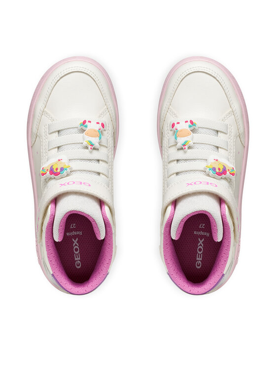 Geox Tenisice Geox J Eclyper Girl J66LRA 0BCQ6 C0653 D Bijela